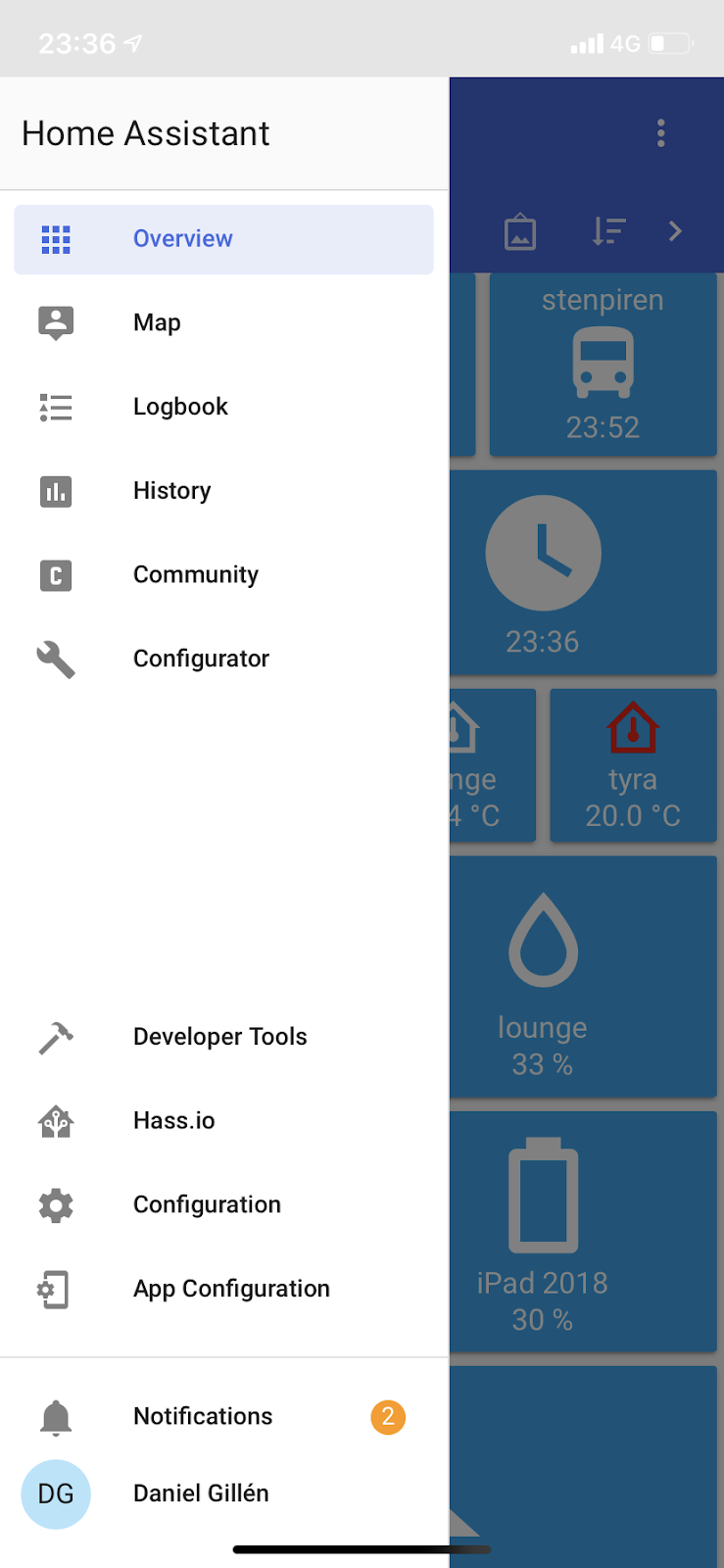 iOS home assistant companion beta