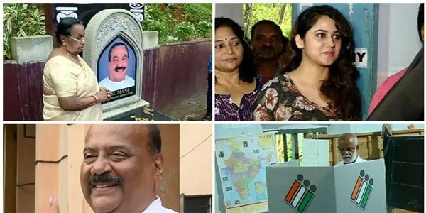 50 per cent voting in Pala Assembly by-poll till 2PM, News, By-election, Trending, Kerala, LDF, UDF, Kerala