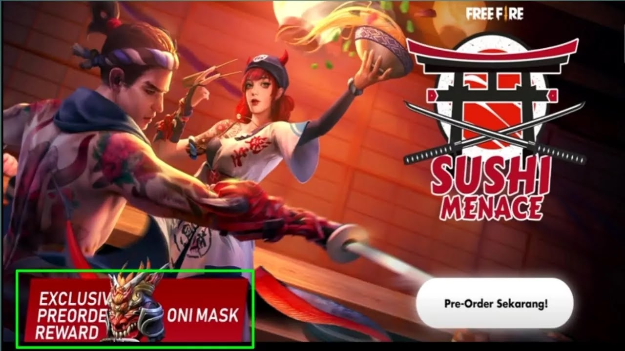 Free Fire Friday Sushi Menace Oyetechy
