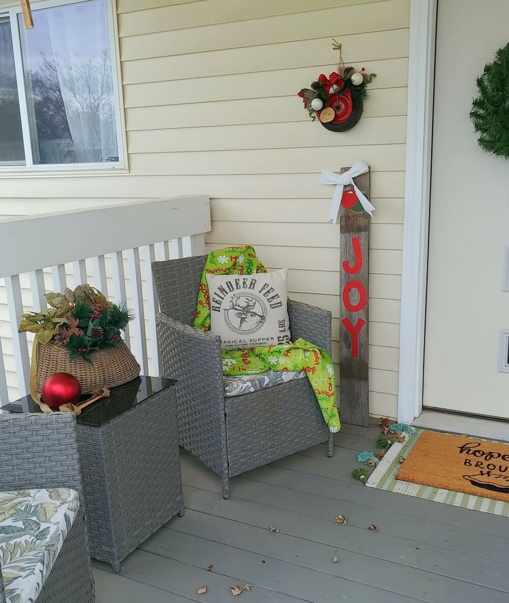 Merry Christmas Porch Decor