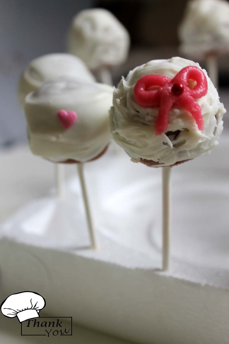TYFE White Hazelnut Cake Pops