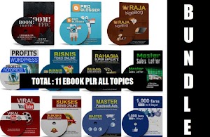 Jual Paket 11 eBook PLR Indonesia Terlaris / Best Seller (Plus Bonus) Jual Paket 11 eBook PLR Indonesia Terlaris / Best Seller (Plus Bonus)