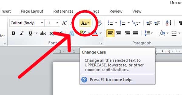 Cara Mengubah Huruf Depan Menjadi Besar Di Microsof Word