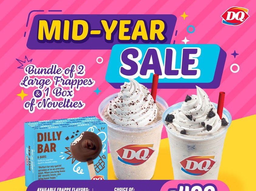Manila Shopper Dairy Queen MidYear Treat Promo
