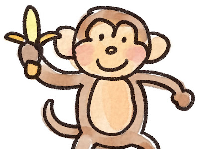イラスト 猿 かわいい 339626-猿 画像 かわいい イラスト
