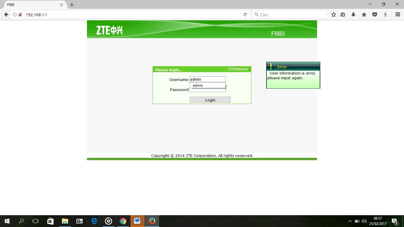 Ternyata Begini Caranya Cara Mengatasi Tidak Bisa Masuk Admin Modem