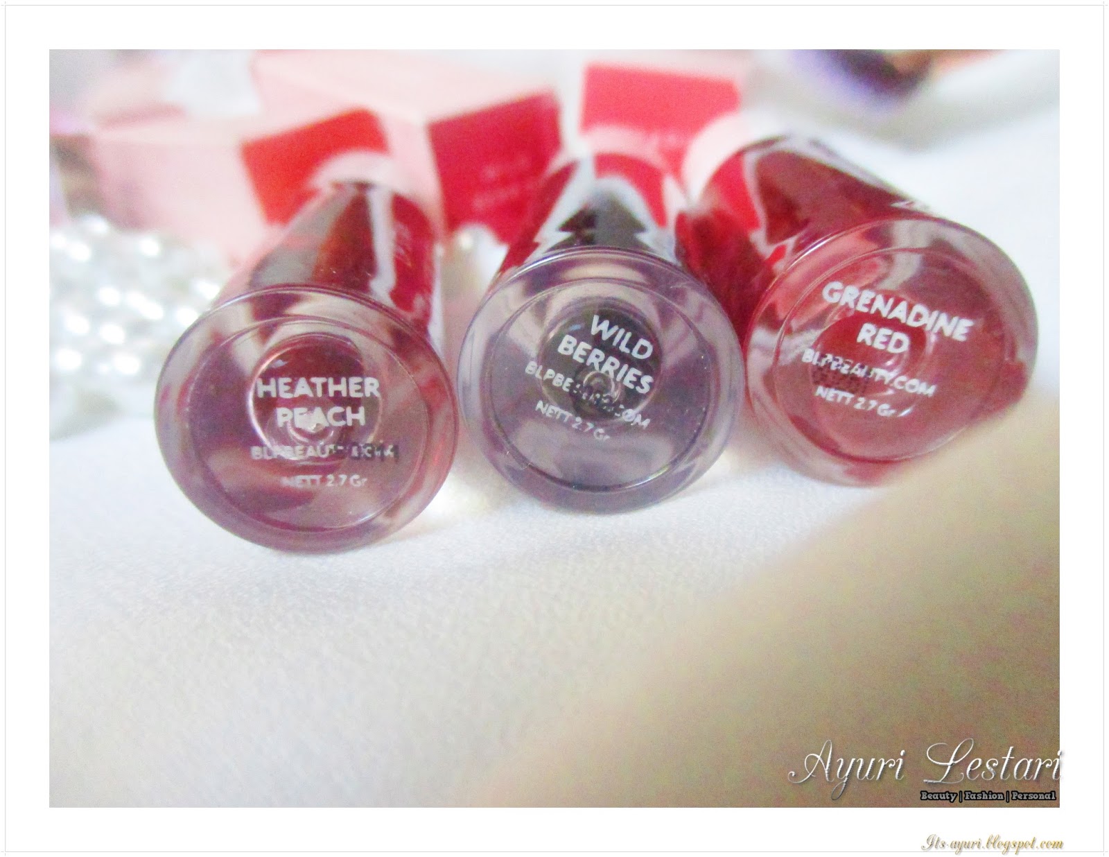 BLP Beauty Lip Stain Review (All Shades) ♕ Ayuri's Beauty Diary ♕ Indonesian Beauty Blogger by