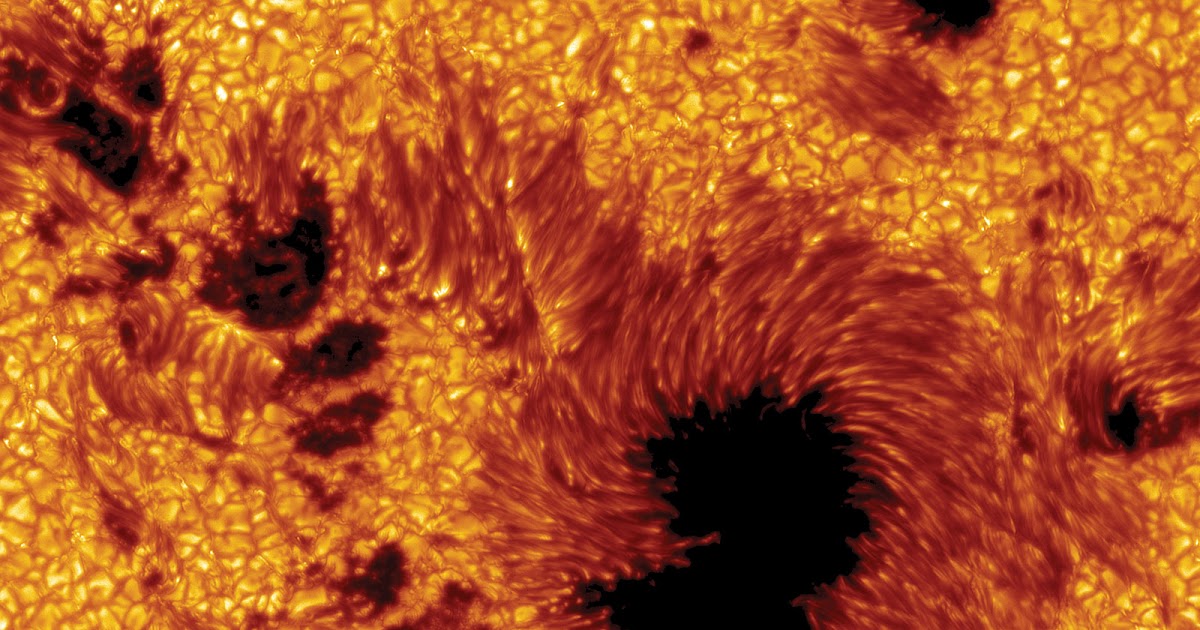 What are the sunspots?