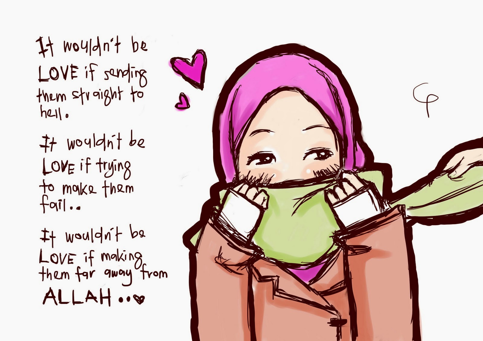 Dp Bbm Animasi Enjoy Hijab Top Tips 9 Gambar Images