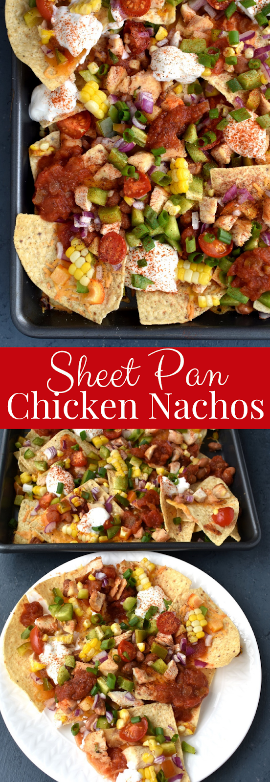 sheet pan chicken nachos recipe