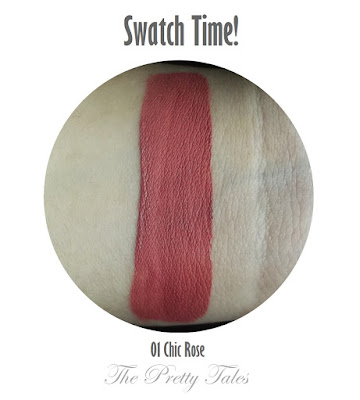 pixy lip cream 01 chic rose review swatch