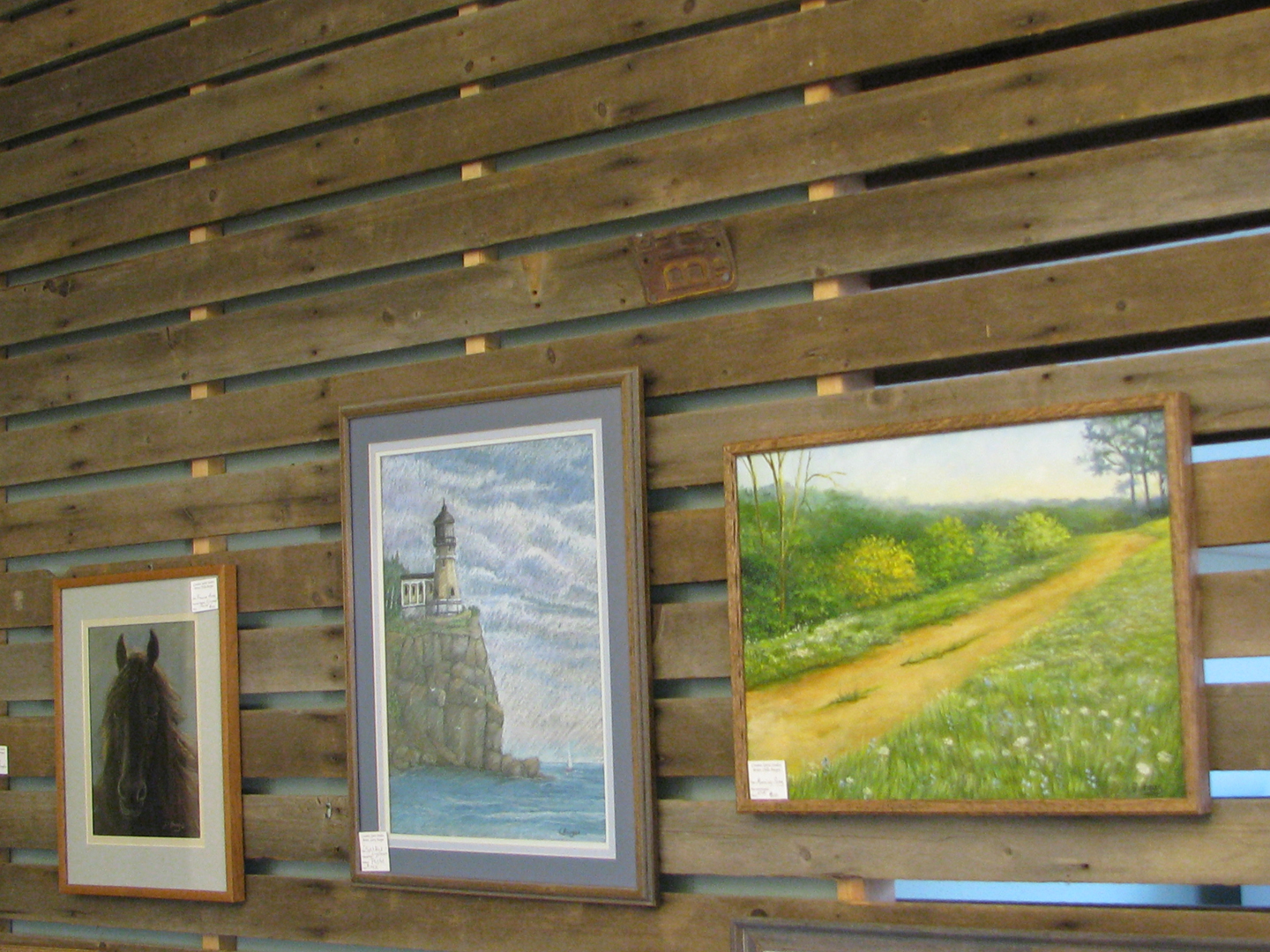 Larry's Photo a Day Corn crib wood repurposed.......