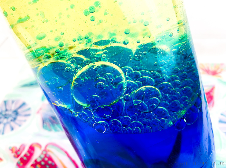 oil and water ocean in a bottle oil and water ocean in a bottle