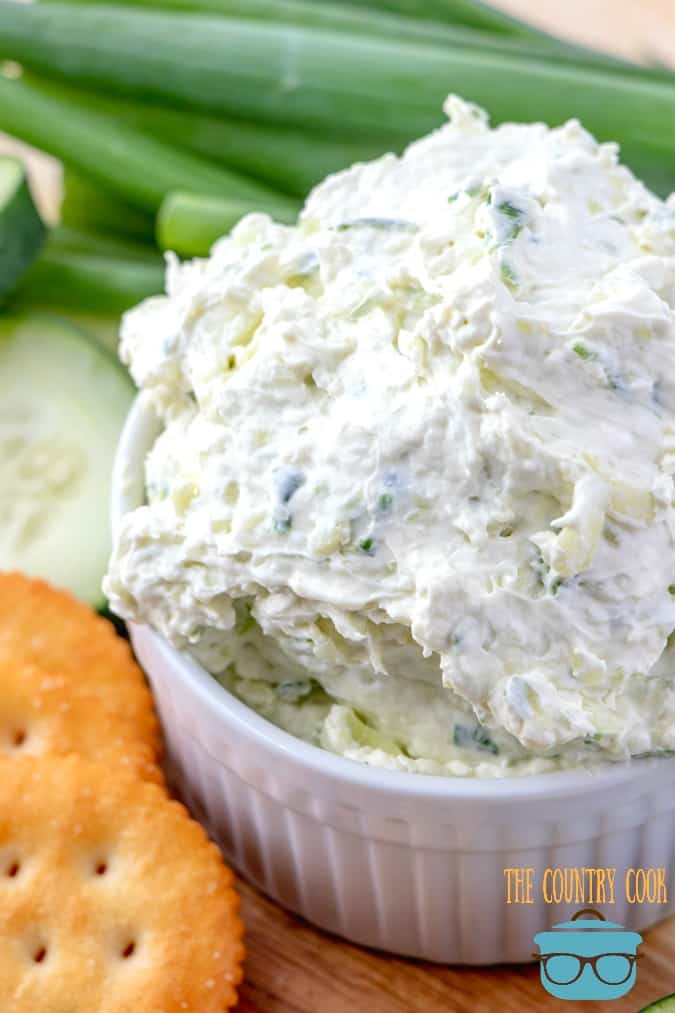 CUCUMBER CREAM CHEESE SPREAD COOKS DISHES