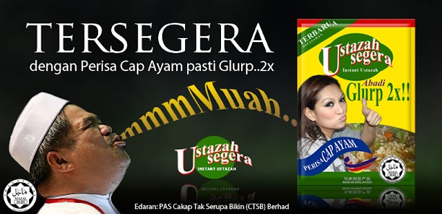 Produk Terbaru "Ustazah Segera" Pasti Pilihan Abang Mat mm mm Muahh..