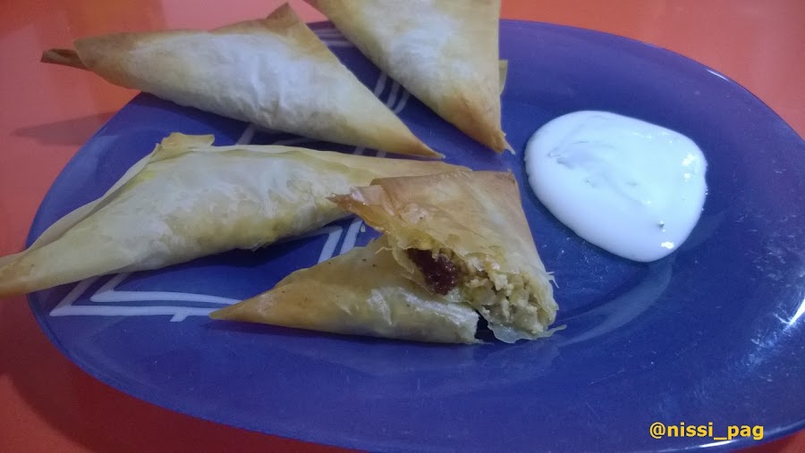 Receta de Samosas de pavo