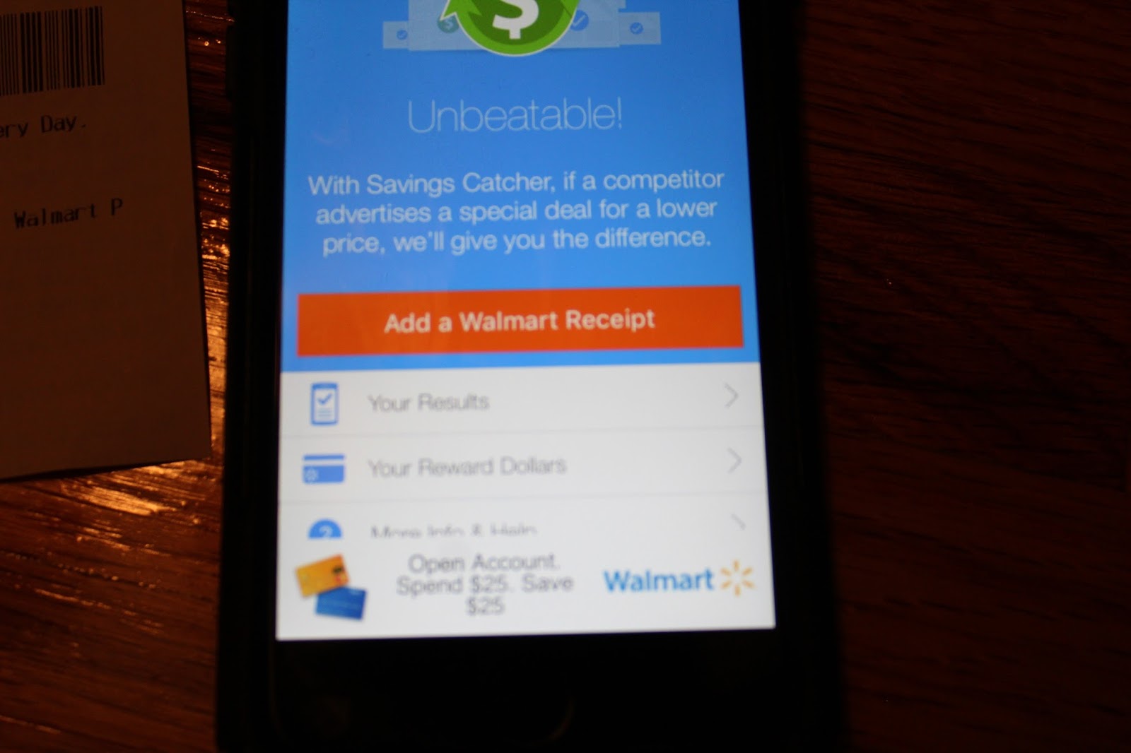 Thriftism Walmart Savings Catcher