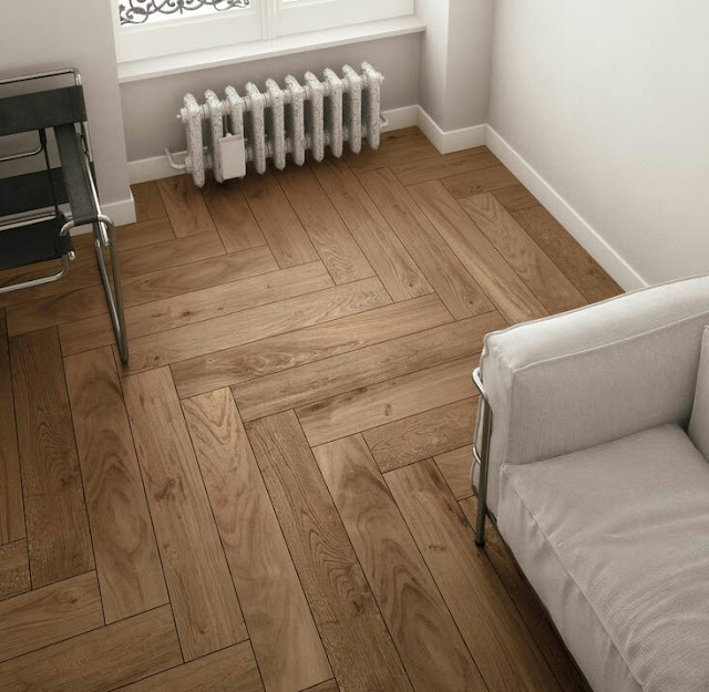 Wood house flooring