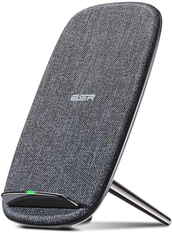 ESR Lounge Stand - Fabric covered wireless charger 