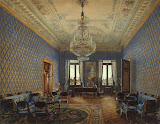 Interiors of the Winter Palace. The Drawing-Room of Grand Princess Maria Nikolayevna by Konstantin Andreyevich Ukhtomsky - Architecture, Interiors Drawings from Hermitage Museum Interiors of the Winter Palace. The Drawing-Room of Grand Princess Maria Nikolayevna by Konstantin Andreyevich Ukhtomsky - Architecture, Interiors Drawings from Hermitage Museum