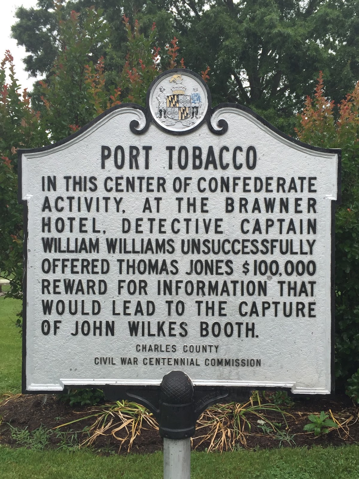 The ABCs of Maryland P is for Port Tobacco
