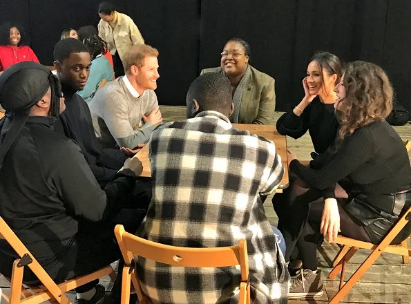 Prince Harry and Meghan Markle visited Reprezent 107.3FM in Brixton in order to see the radio channel's activities which support young people