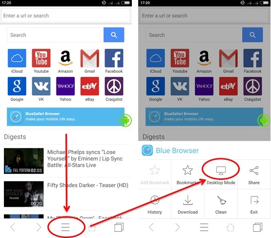 How To Set as Desktop Site for Chrome, Mozilla, Firefox, OperaMini, UC ...