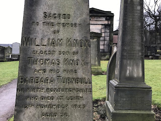 Gravestone of William Knox by Kevin Nosferatu for the Skulferatu Project