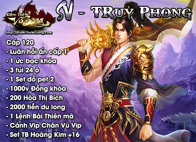 năng - [Các game private khác] [KIẾM THẾ VÔ SONG] Open SV mới nhiều quà tặng,Tính năng và hoạt động hấp dẫn hay tham gia Hotrovosong