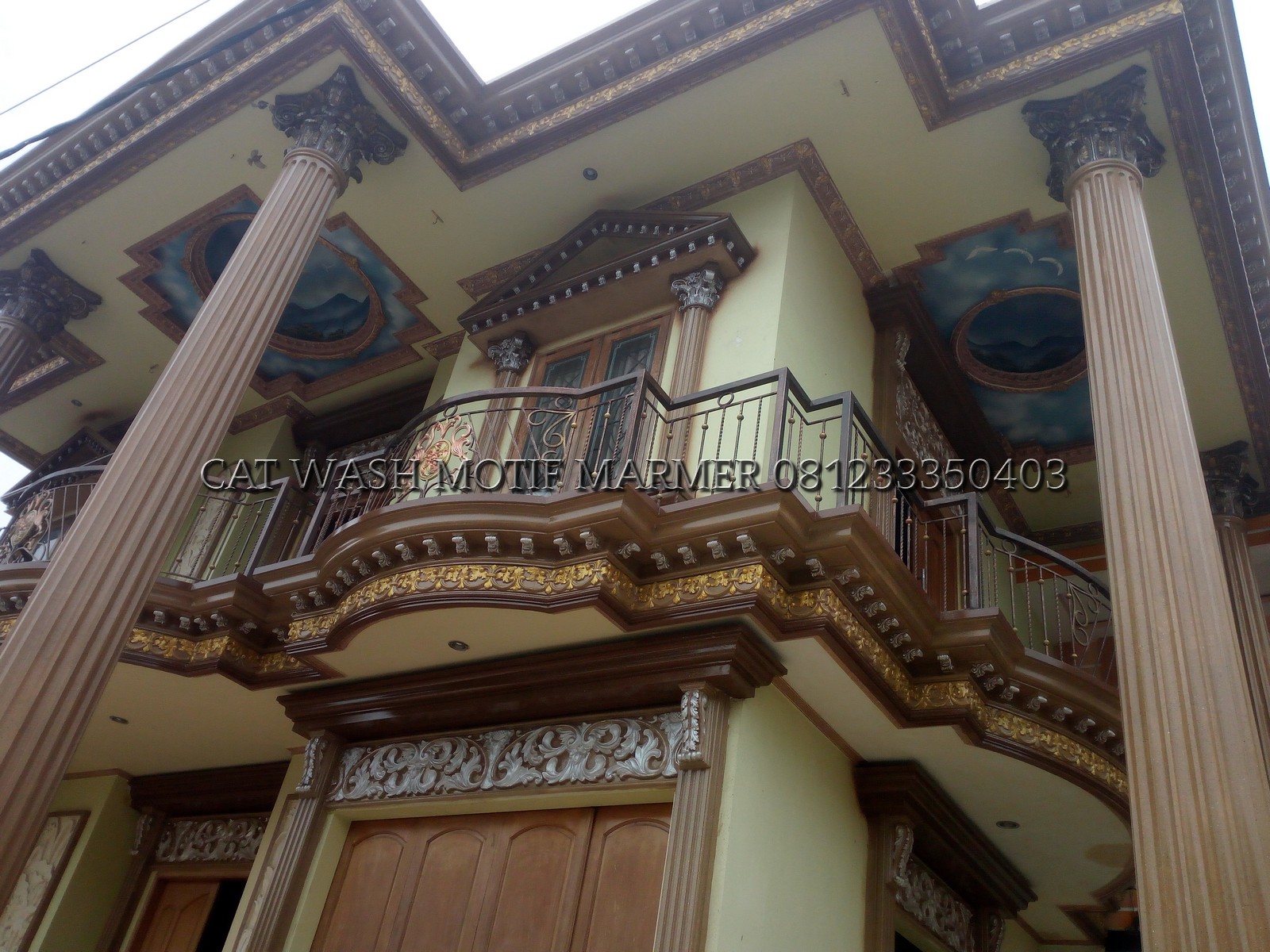 Jasa Tukang Cat Wash Jasapengecatan Wash Motif Marmer Surabaya Sidoarjo Gresik Lamongan Tuban Bojonegoro Jombang Kediri Mojokerto Pasuruan Dinding Awan Gambar