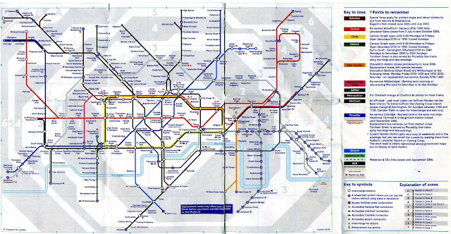 London Underground Railway Map System