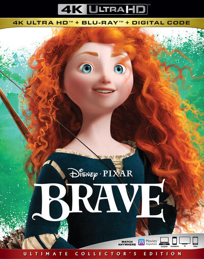 Brave (2012) 2160p HDR BDRip Dual Latino-Inglés [Subt. Esp] (Animación. Aventura)