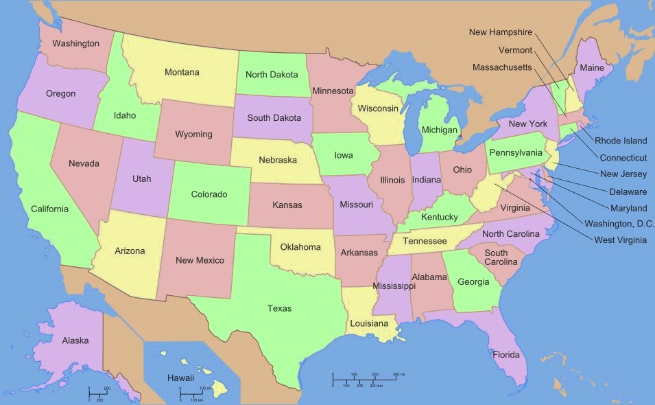 50 States In Usa Latest Lovely