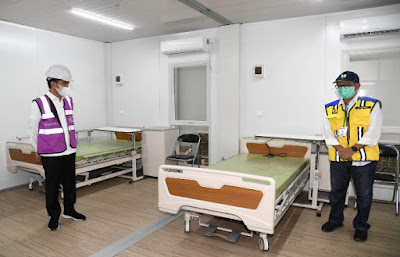 Rumah Sakit Darurat Untuk Penanganan Covid-19 Pulau Galang Riau Senin Depan Bisa Dioperasikan