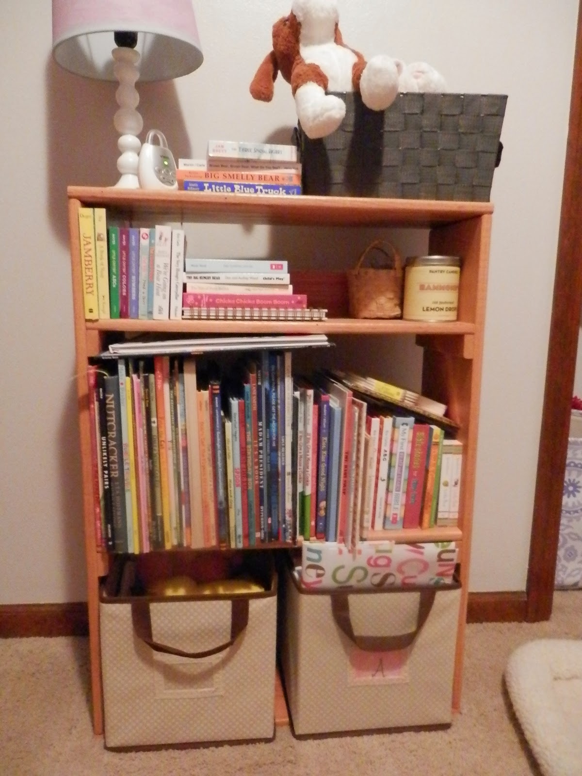 Miss Tiff Reads Baby Bookshelf