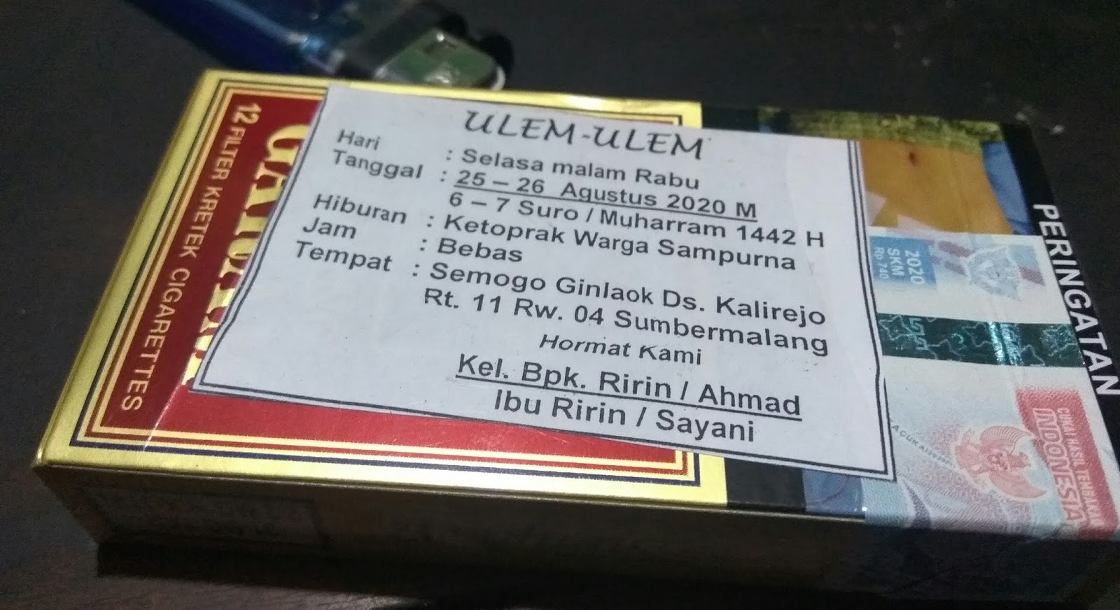 ULEMULEM PENANDA MUSIM KAWINAN