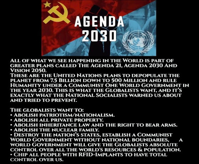 globalist agenda 2030 flags un sovjet