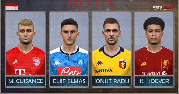 New Face Pack 23 11 2019 Pes 2017 Patch Pes New Patch Pro Evolution Soccer