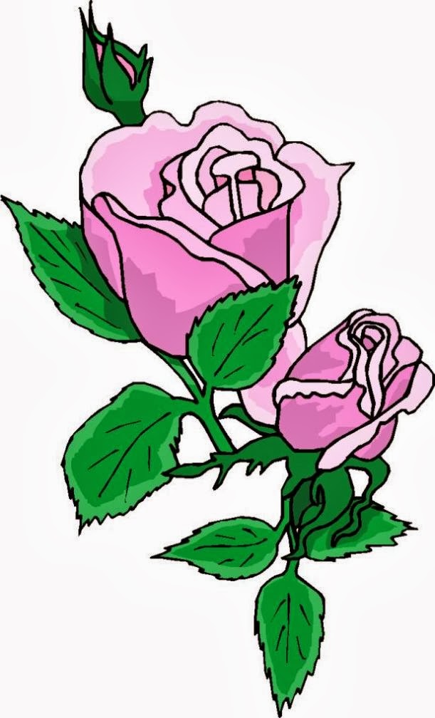 clipart of rose plant - photo #38