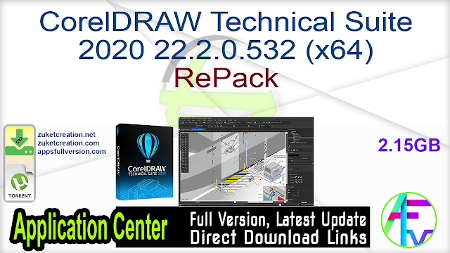 CorelDRAW Technical Suite 2020 22.2.0.532 (x64) RePack