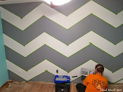 paint wall tape painting designs geometric idea triangle diy painted walls simple pattern awesome grid easy painters bedroom interior paintings