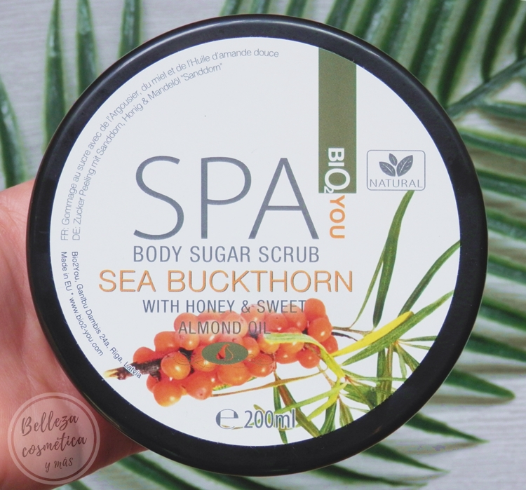 Bio2You exfoliante azúcar Sea Buckthorn