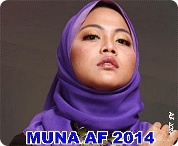 Biodata Muna AF 2014, biodata peserta Akademi Fantasia 2014, profil Akademi Fantasia 2014, latar belakang peserta Akademi Fantasia 2014, gambar Muna AF 2014