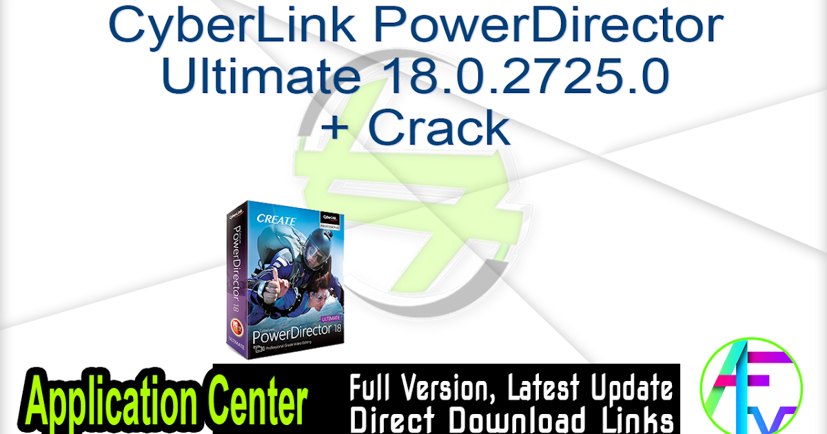 cyberlink powerdirector 18 free download full version