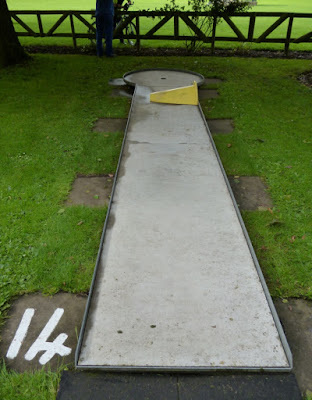 Miniature Golf at Cae Glas Park in Oswestry