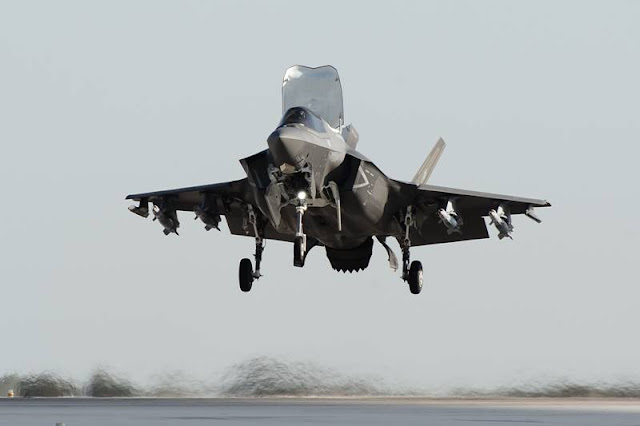 Italian Air Force F-35A, F-35B stealth fighters conduct first ever ...