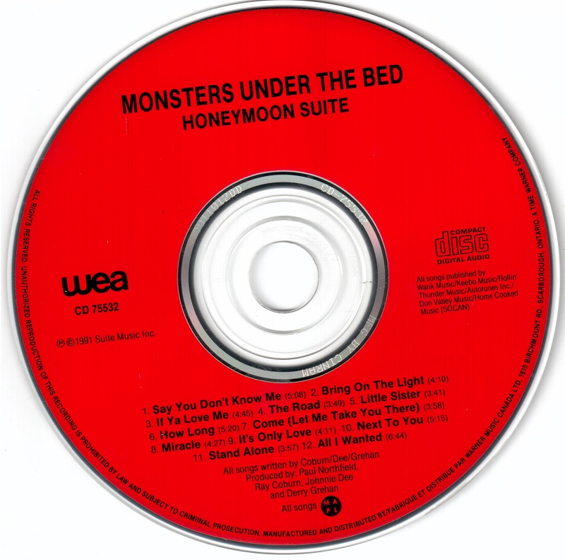 Cries from the Quiet World Honeymoon Suite "Monsters Under The Bed"