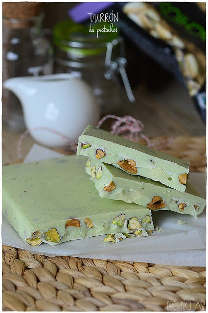 Turrón casero- Recetas de turrón de pistachos: ¡Turrón de pistachos en 4 pasos!