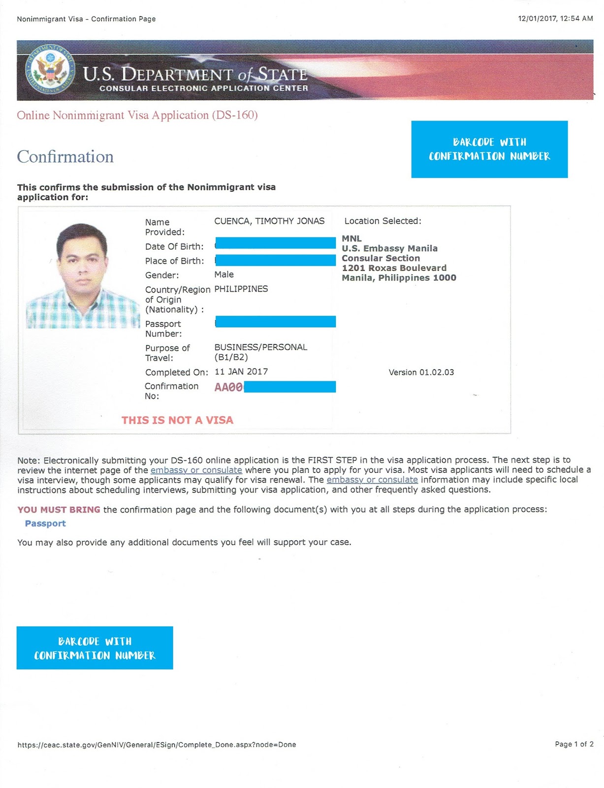 ds 160 us travel docs ds 160 us travel docs