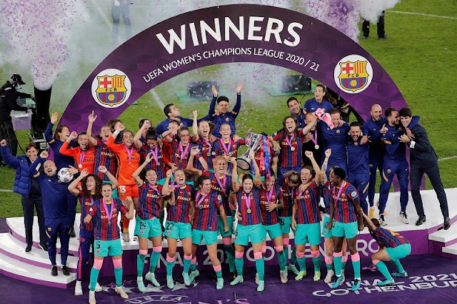 سيدات برشلونة يتوجن بلقب دورى ابطال اوروبا سيدات برشلونة يتوجن بلقب دورى ابطال اوروبا
